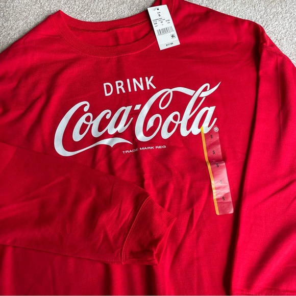 Official Coca-Cola Women’s Crewneck | RED - SMALL - Picture 3 of 11
